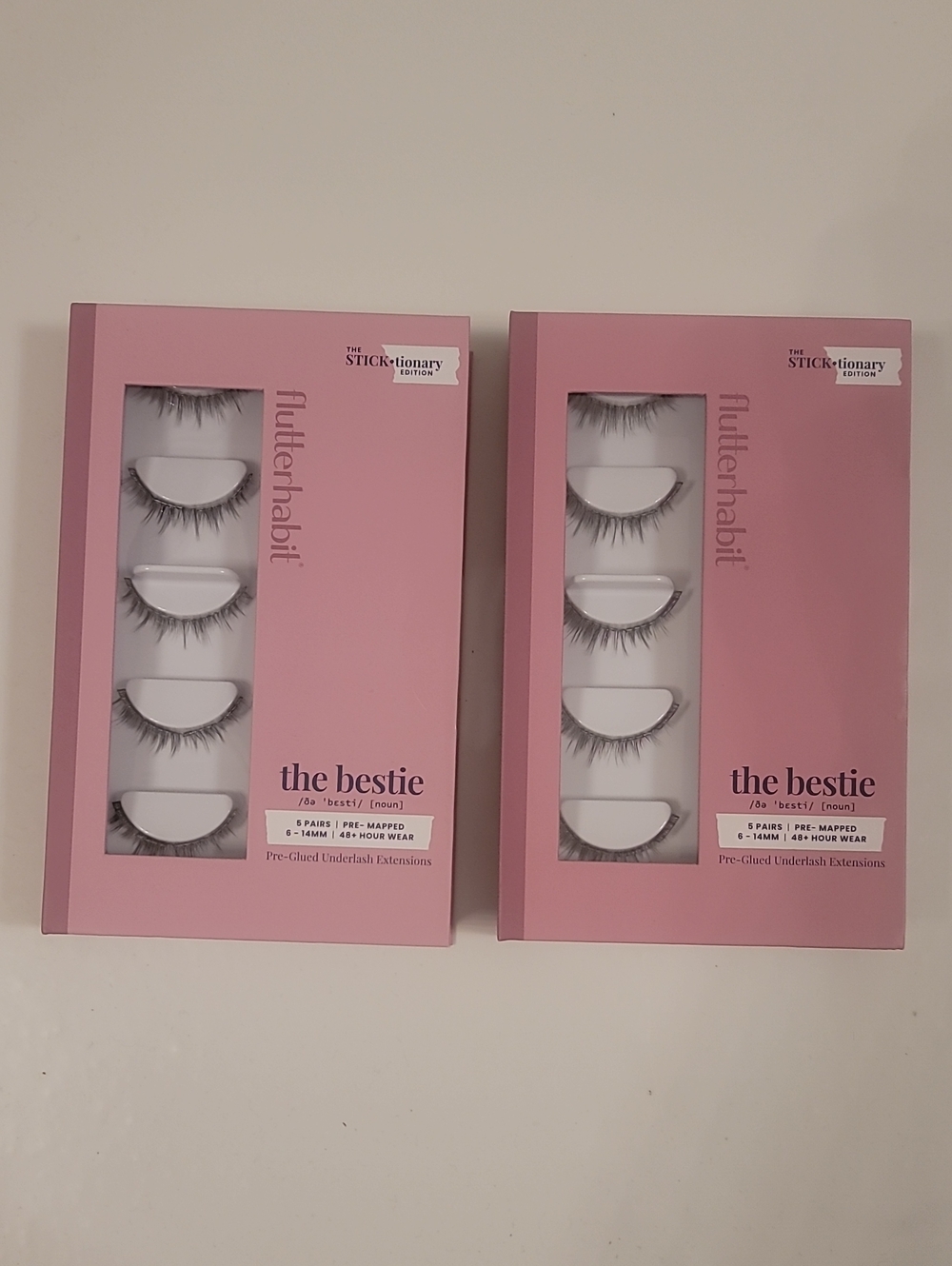 Flutterhabit Bestie Pre-Glued Underlash Extensions